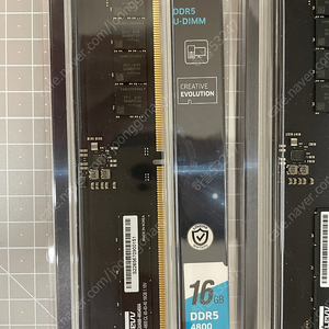 에센코어 클리브 DDR5 PC5-44800 KLEVV 램 메모리 16GB * 4개