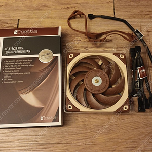 NOCTUA NF-A12x25 PWM 상태좋음 풀박스 팝니다