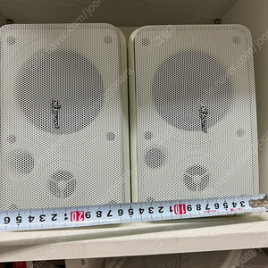 DK sound SP-550S 매장스피커 2개 50W 카페/강의실용 흰색 스피커
