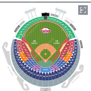 3월24일 한화이글스 VS LG트윈스 1루 네이비 309 2연석 양도