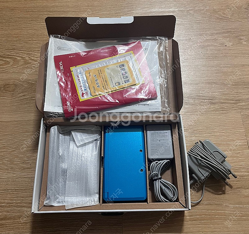 일본판 일판 3DS 라이트블루 구작다수 풀박스--1