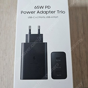 삼성 트리오 65W PD 충전기 팝니다. (EP-T6530)