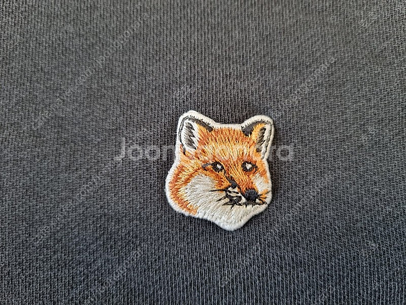 메종키츠네 원폭스 맨투맨 블랙 M--2