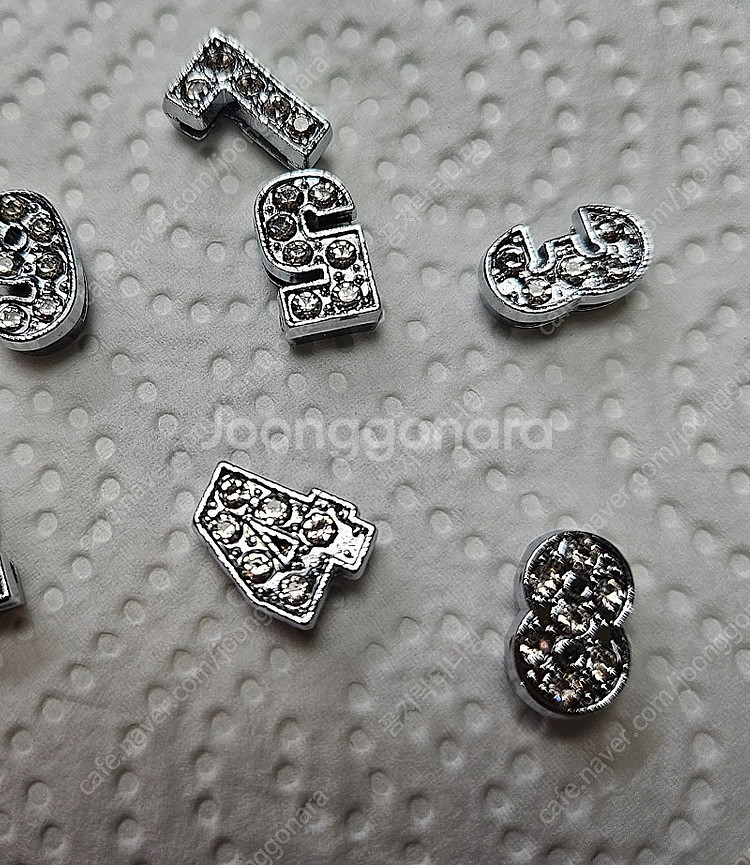 숫자모양파츠장식--0