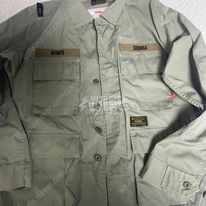 [s] 더블탭스 16ss 정글셔츠 올리브드랩