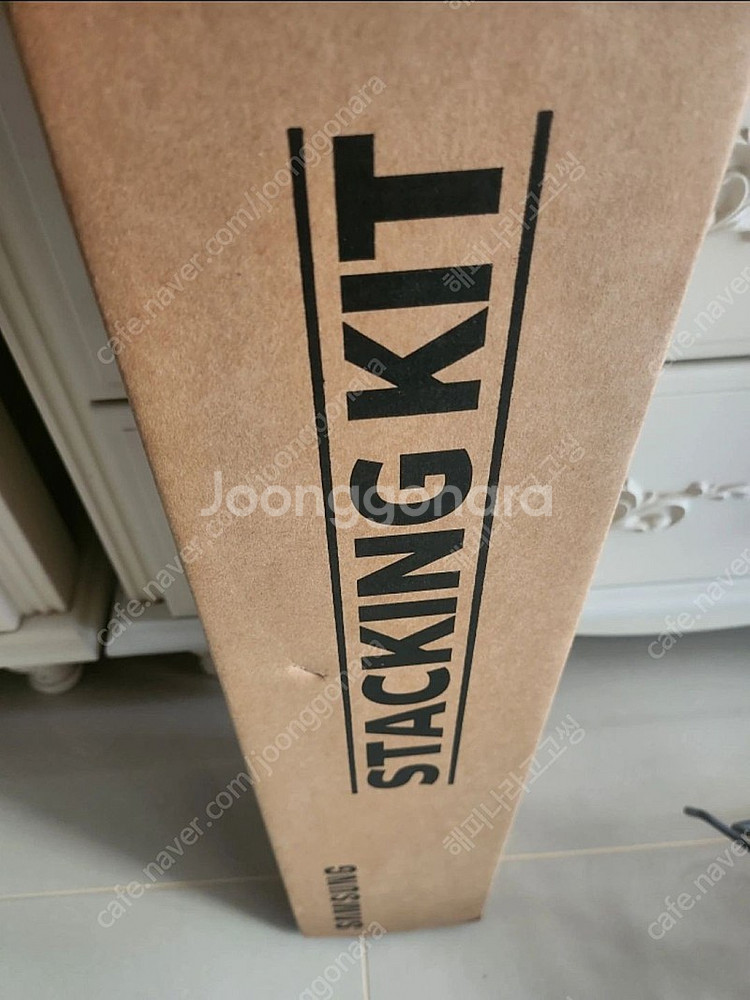 삼성건조기 16kg 그랑데블랙라인 건조기+연결키트 새제...--3