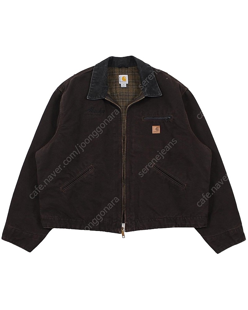 [2XL] 2015 Carhartt J97 DKB Detroit Jacket 칼하트 디트로이트 자켓 다크브라운