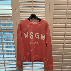 msgm 맨투맨