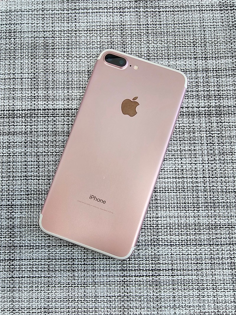 (특AAA급) 아이폰7플러스 128G 핑크 액정기스없는 공기계 13만원판매해요@@@