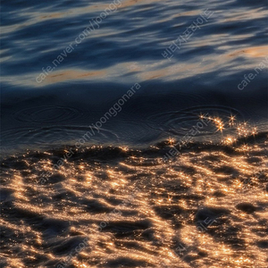 다대포 해수욕장 바다 물결 풍경 패브릭 감성 포스터 쉬폰 커튼 (새상품)