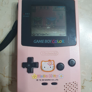 게임보이컬러 GBC 정품 헬로키티 한정판