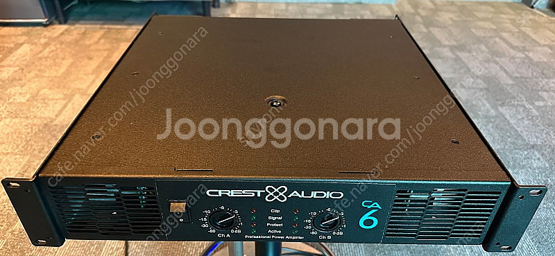 Crest Audio CA6 파워앰프 600W 팝니다--0