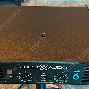 Crest Audio CA6 파워앰프 600W 팝니다