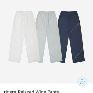 플로우윤 와이드팬츠s 플로우윤 ridere_Relaxed Wide Pants