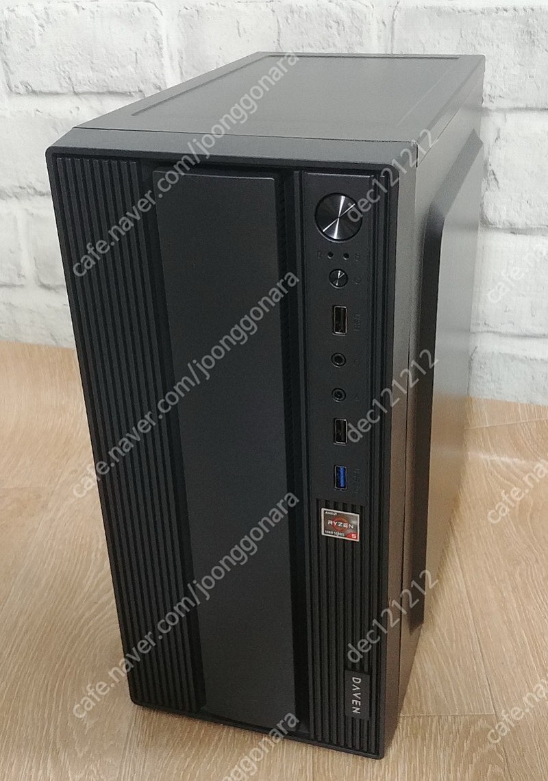 부산, 속도빠른 컴퓨터 라이젠5600G(6코어) 삼성램8G SSD256G 신품판매