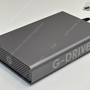 샌디스크 프로페셔널 G-Drive 12TB usb-c 외장하드 풀박스