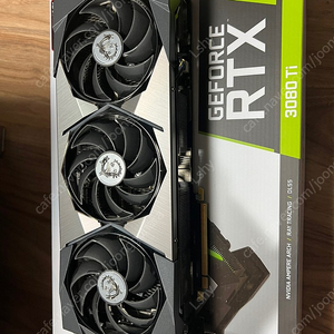 msi 3080ti 슈프림x 판매합니다