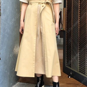 르메르 Lemaire / 트렌치 스커트 Trench skirt / 34 / 블론드 베이지