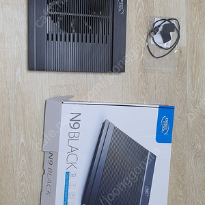 딥쿨 Deepcool N9 black 노트북 쿨러 거치대