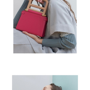 [부에뜨] Loi Bag / 핑크베이지 / size20