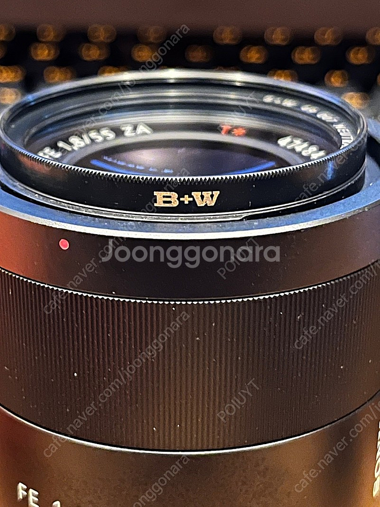 SEL55F18Z B+W 필터포함 풀박스 소니 55mm f1.8 짜이즈--2