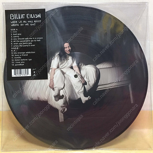 LP ; billie eilish 빌리 아일리시 엘피 음반 2장 판매 픽쳐디스크 picture disc