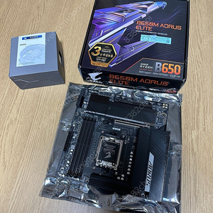 라이젠7600, 기가바이트 AORUS ELITE 메인보드 판매합니다.