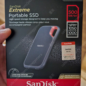 sandisk E61 portable외장 ssd 500GB