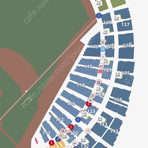 3/29(금) 롯데자이언츠vsNC다이노스 1루내야상단