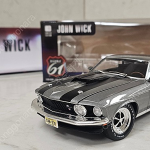 1:18 highway61 Jhon Wick 1969 Bos 429 mustang 판매합니다