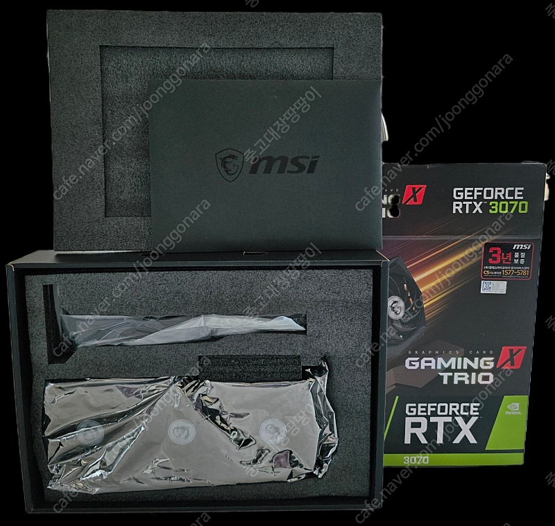 MSI 지포스 RTX3070 게이밍 X 트리오 판매합니다