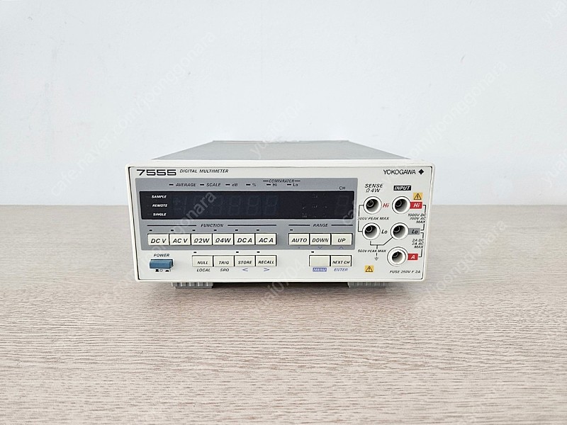 Yokogawa 7555 Digital Multimeter 디지털 멀티미터 중고계측기