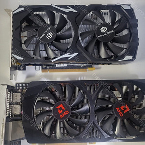 망가진 rx580 8g , 망가진? rx570 8g 부품용 팝니다.