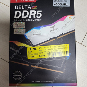 팀그룹 DDR5 t-force delta 6000 32gb 블랙 판매