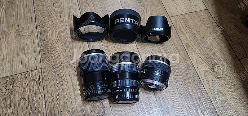 창원) 펜탁스 중형카메라용 렌즈 3점 팝니다.--0