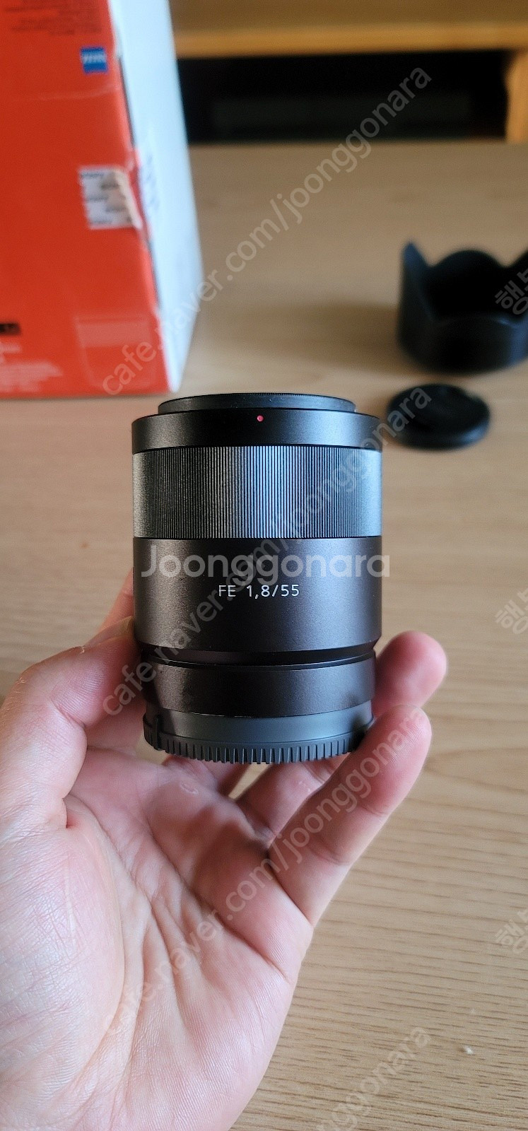 창원) 소니 55.8ZA 렌즈 팝니다.--4