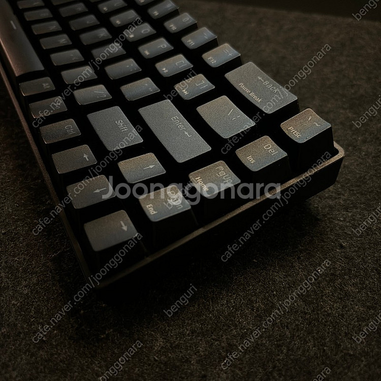 GK68 무선 기계식키보드 (갈축, 블랙, 블루투스+2...--6