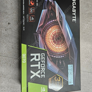 그래픽카드 [GIGABYTE] GeForce RTX 3070 8GB 팔아요