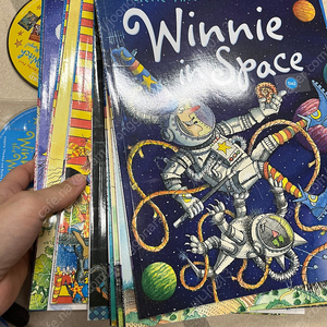 Winnie the witch 정품 17권및 cd5