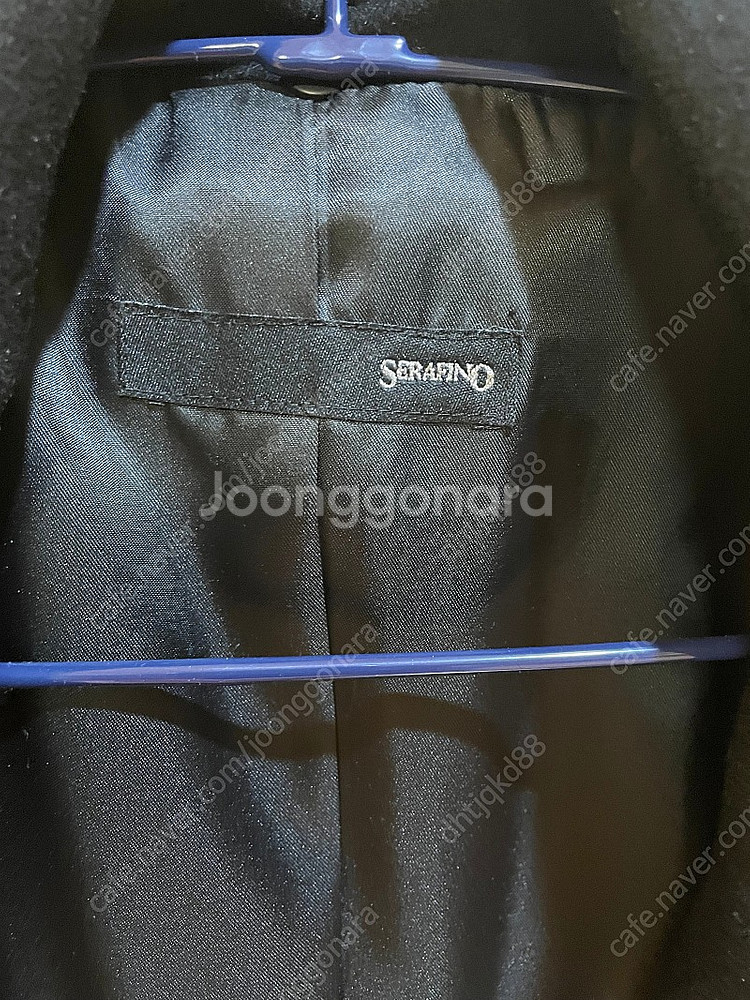 급가격쳐)캐시미어100 블랙코트 판매해요 새상품급--0