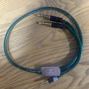 ATAUDIO 6.5mm 2way to 4.4mm 오디오케이블