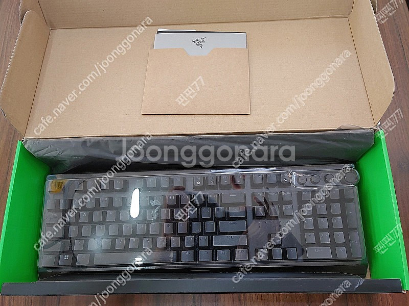레이저 블랙위도우 V3 PRO 키보드--1