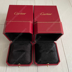 [Cartier]까르띠에 쥬얼리 반지 케이스 & 박스 판매합니다.(총2개)