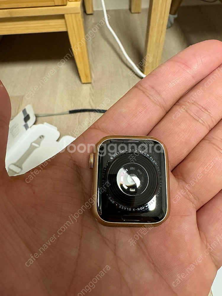 아이폰se 40mm 로즈골드 풀구성 판매--1