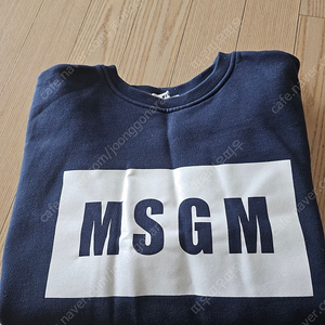 msgm 맨투맨 네이비 12