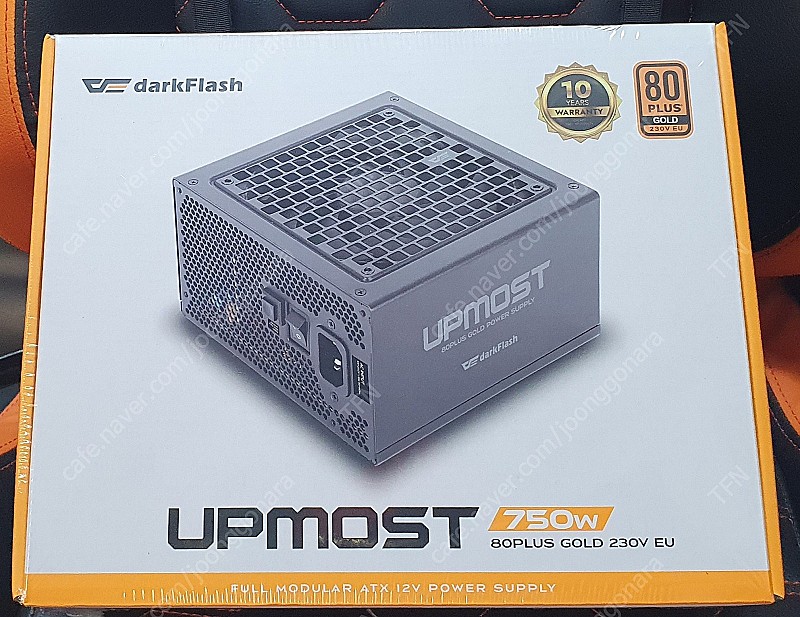 darkFlash UPMOST 750W 80PLUS GOLD FULL MODULAR 블랙 미개봉 팝니다. ( DUAL 8P to 12VHPWR 케이블 포함 ) 컴퓨터파워 PC파워