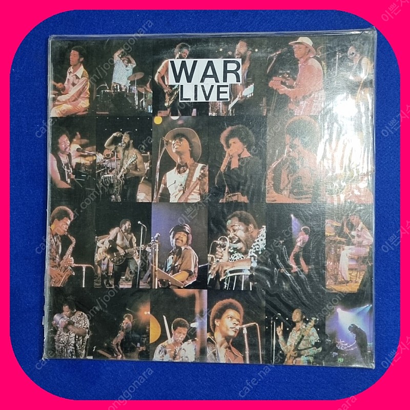 WAR LIVE LP 준라이센스 미개봉