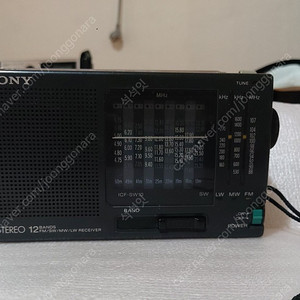 소니 라디오 SONY ICF-SW10 (레트로 라디오)