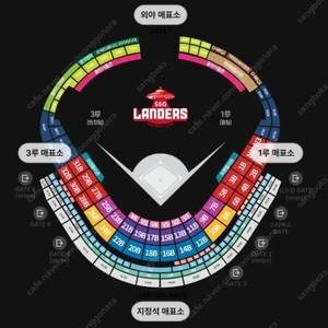 3월 27(수) SSG랜더스:한화이글스 노브랜드 테이블석 4연석 정가양도