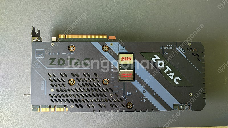 고장난 ZOTAC 1080TI AMP EXTREME 팝...--1